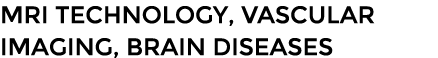 MRI technology, vascular imaging, brain diseases 