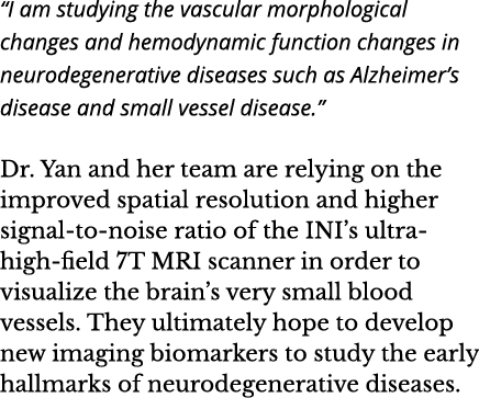  I am studying the vascular morphological changes and hemodynamic function changes in neurodegenerative diseases such   