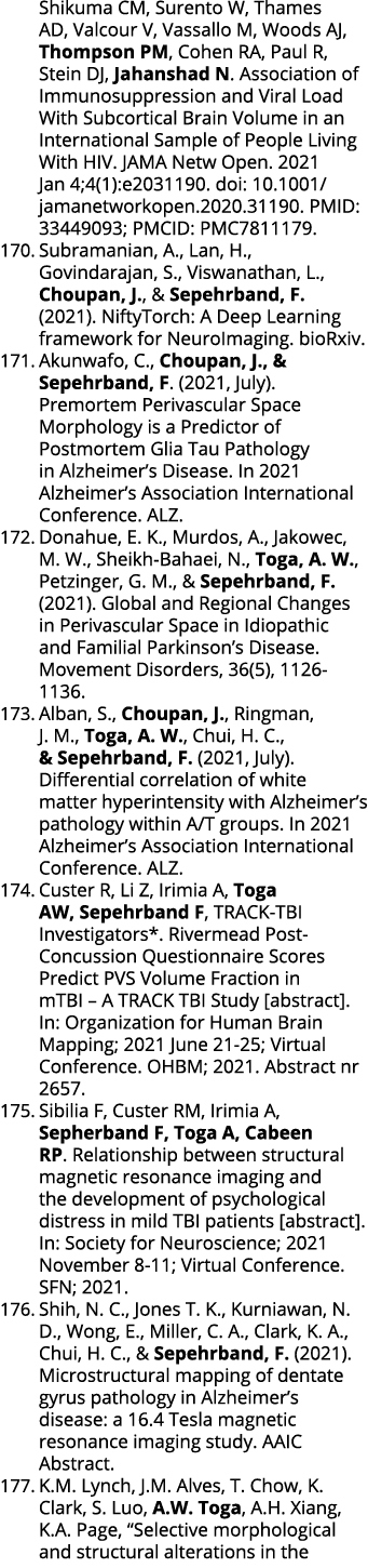 Shikuma CM, Surento W, Thames AD, Valcour V, Vassallo M, Woods AJ, Thompson PM, Cohen RA, Paul R, Stein DJ, Jahanshad   