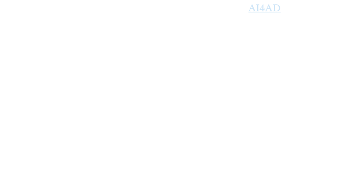 I m increasingly excited about our work on the AI4AD initiative, which uses advances in deep learning, machine learn   