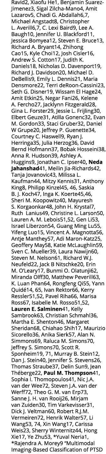 Ravid2, Xiaofu He1, Benjamin Suarez-Jimenez3, Sigal Zilcha-Mano4, Amit Lazarov5, Chadi G  Abdallah6,7, Michael Angsta   