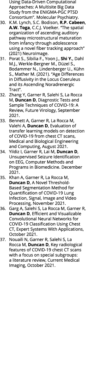 Using Data-Driven Computational Approaches: A Multisite Big Data Study from the ENIGMA-PGC PTSD Consortium   Molecula   