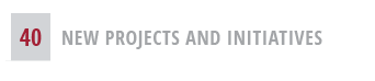 40,new projects and initiatives