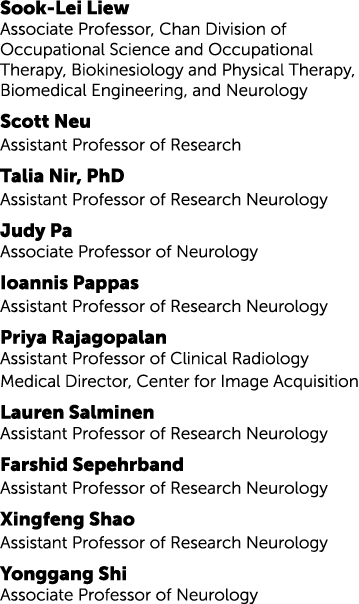 Sook-Lei Liew Associate Professor, Chan Division of Occupational Science and Occupational Therapy, Biokinesiology and...